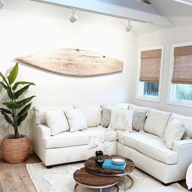 Rafa- Water Hyacinth Natural Round Floor Planter