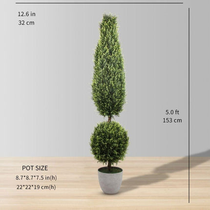Jacob Potted Boxwood Topiary Plant (Multiple Sizes)