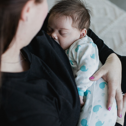 Tori Full Zip Long Sleeve Nursing Top