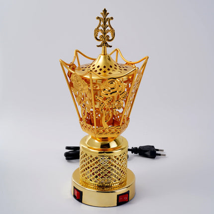 Electric Oud and Bakhoor Burner – Arabesque Pattern
