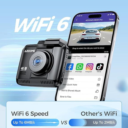 AZDOME GS63H Pro Front and Rear Dash Cam