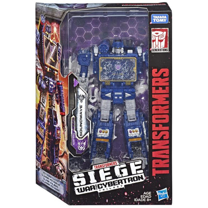 Transformers War for Cybertron: Siege Voyager Soundwave