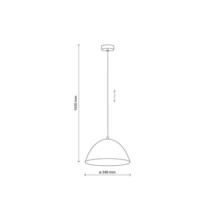 FARO Mid-Century Modern Pendant Light M