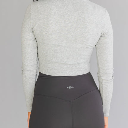 Ribbed Crew *Cropped