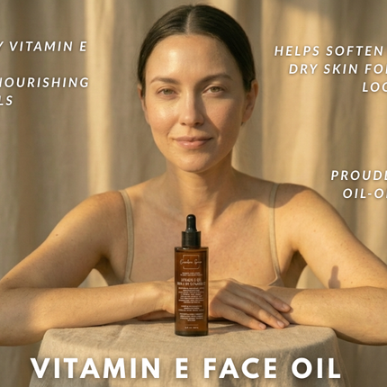 Canadian Grace Vitamin E Face Oil | 70,000 IU with 7 Organic Oils
