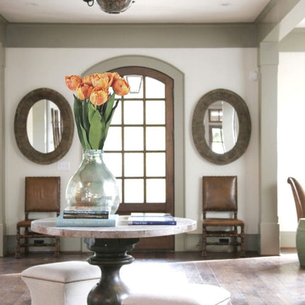 Arleta Artificial Orange Tulip Bouquet 23''X 8'' (Set Of 8)