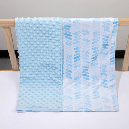 Minky Baby Blanket -  2 Colour Options Available
