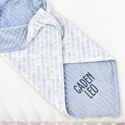 Minky Baby Blanket -  2 Colour Options Available