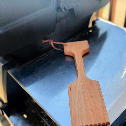 Wooden BBQ Scraper
