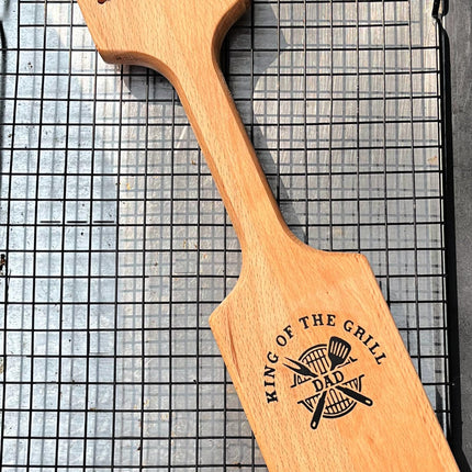 Wooden BBQ Scraper