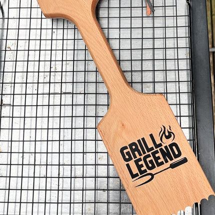 Wooden BBQ Scraper
