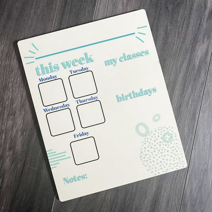 Back to School Board