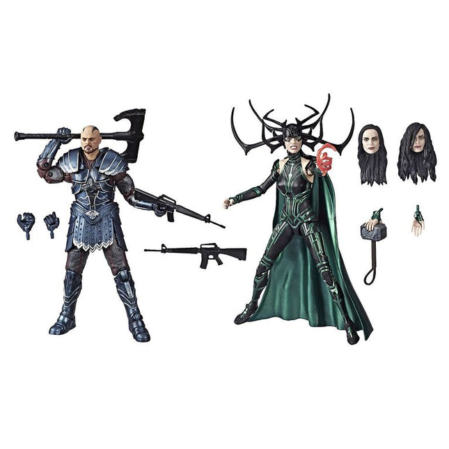 Marvel Legends  - Thor: Ragnarok Skurge And Marvel's Hela Figure 2-Pack
