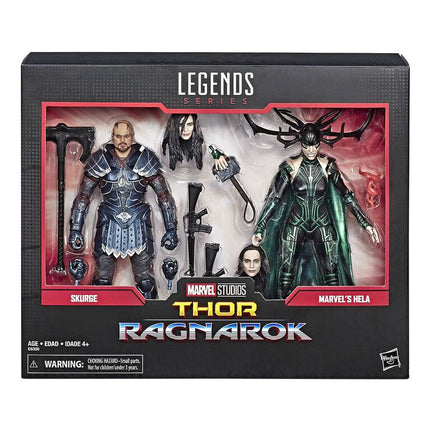 Marvel Legends  - Thor: Ragnarok Skurge And Marvel's Hela Figure 2-Pack