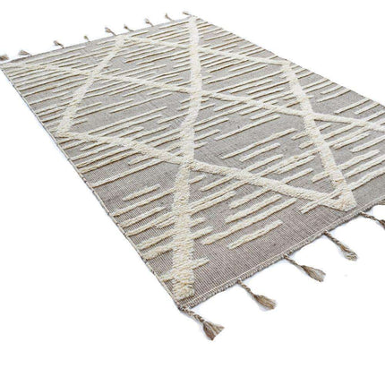 Rain Woven Wool 6X9 Rug