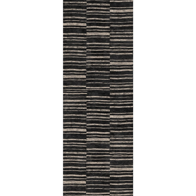 Sahara Black & Natural Rug