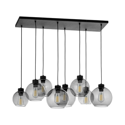 CUBUS Graphite Glass Scandinavian  Pendant Light 8