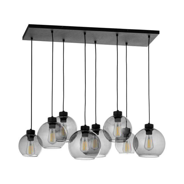 CUBUS Graphite Glass Scandinavian  Pendant Light 8