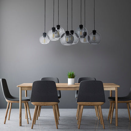 CUBUS Graphite Glass Scandinavian  Pendant Light 8