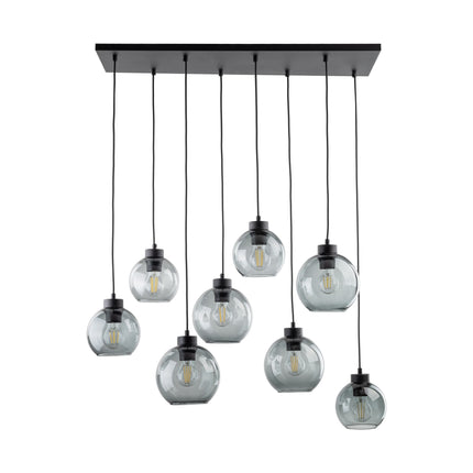 CUBUS Graphite Glass Scandinavian  Pendant Light 8