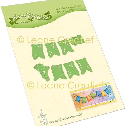 Lea’bilitie Little Flags Cut and Embossing Die