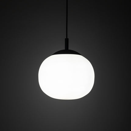 VIBE White Glass Scandinavian Pendant Light