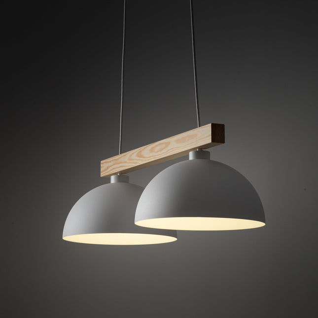 OSLO White Scandinavian Pendant Light 2