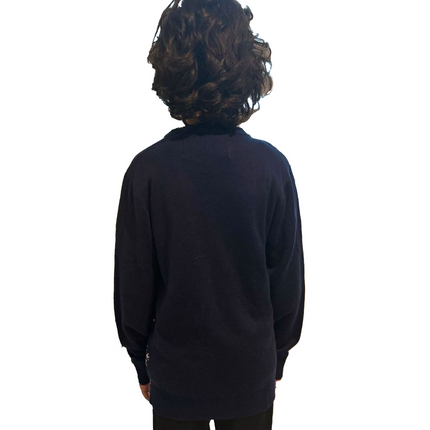 Boy Snowman Sweater With a Pompom