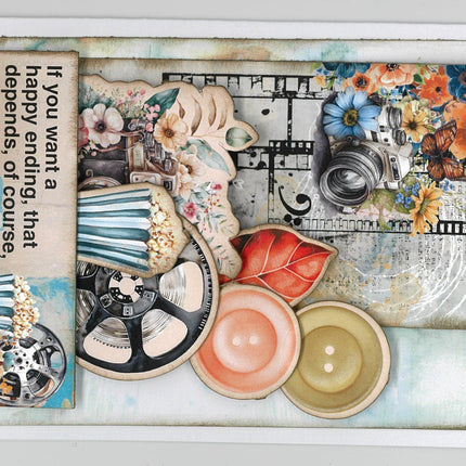 3Quarter Designs Cerulean Score 6x4 Card Pack