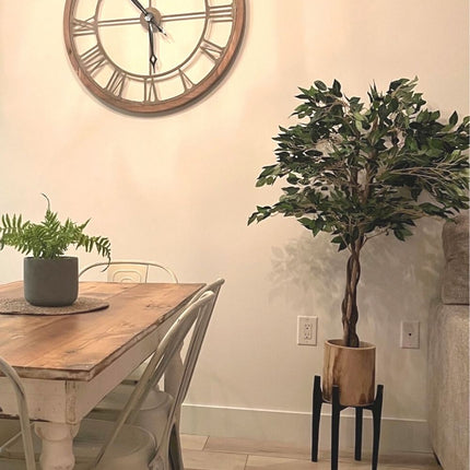 Yali Artificial Ficus Potted Plant 4'