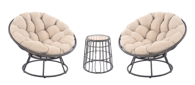 Blakeley 3-Piece Wicker Outdoor Bistro Set