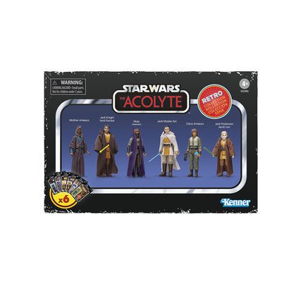 Star Wars Retro Collection Star Wars: The Acolyte Figure Multipack (preorder Oct 2024)