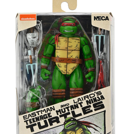 Teenage Mutant Ninja Turtles (Mirage Comics) – 7" Scale Action Figure – Raphael (Subpar Packaging)