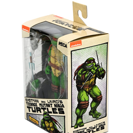 Teenage Mutant Ninja Turtles (Mirage Comics) – 7" Scale Action Figure – Raphael (Subpar Packaging)