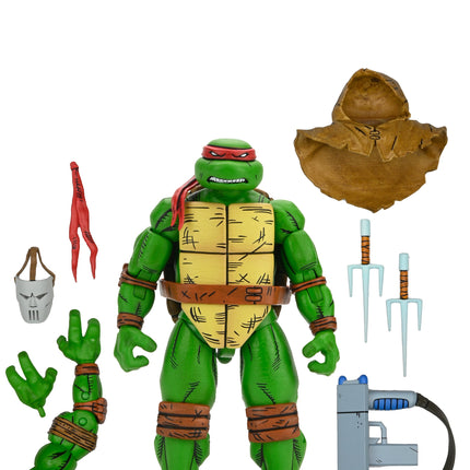 Teenage Mutant Ninja Turtles (Mirage Comics) – 7" Scale Action Figure – Raphael (Subpar Packaging)