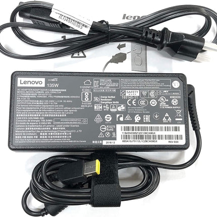 Lenovo Charger 135W 20V 6.75A Slim Flat Tip ADL135NDC3A (888015027) AC Adapter