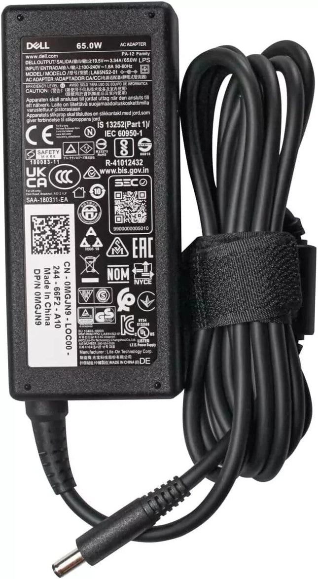 Genuine Dell Mini PIN 65W 19.5V 3.34A AC Power Supply Charger  3040 7060 Micro