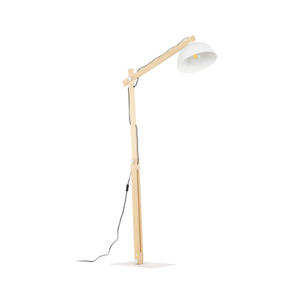 OSLO White Scandinavian Floor Lamp
