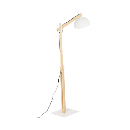 OSLO White Scandinavian Floor Lamp
