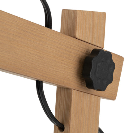 OSLO Black Scandinavian Night Lamp