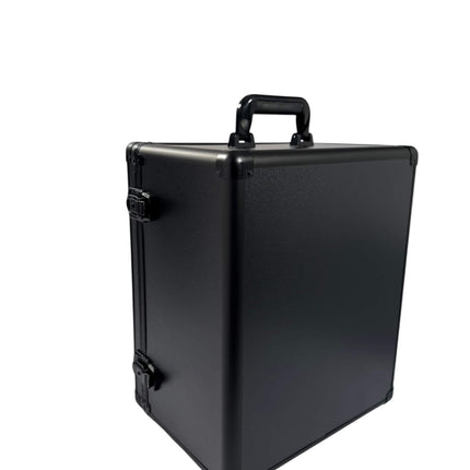 Aluminum Miniatures Display Case with 5 Magnetic Trays