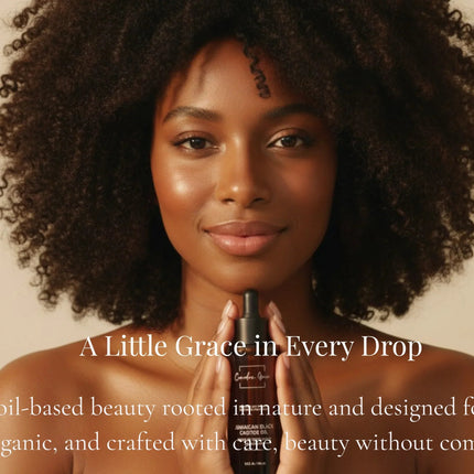 Canadian Grace 100% Organic Jamaican Black Castor Oil – Pure, Cold-Pressed & Authentic for Hair Growth & Skin Nourishment