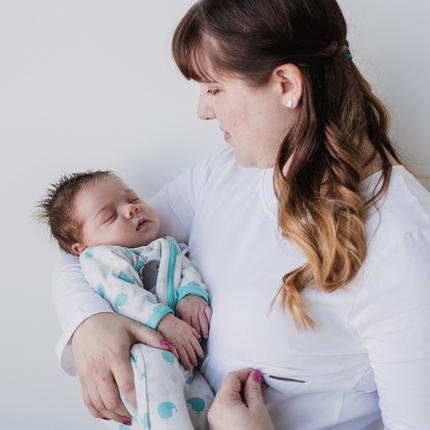 Tori Full Zip Long Sleeve Nursing Top