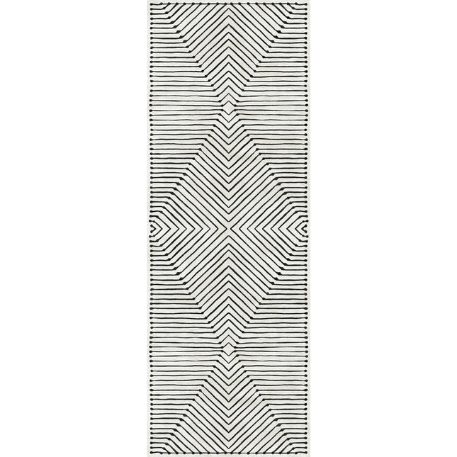 Calator Black & Ivory Rug