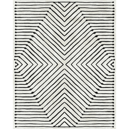 Calator Black & Ivory Rug