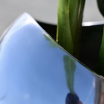 Nico - Brass Floor Planter (Multiple Sizes)