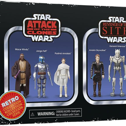 Star Wars Retro Collection Episode II & Episode III Multipack - exclusive ( substandard packaging)
