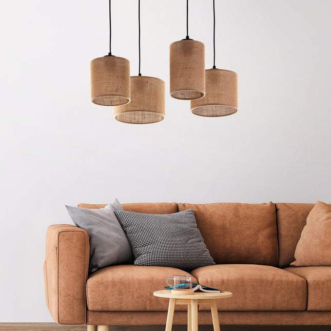 JUTE Natural Pendant  Light 4