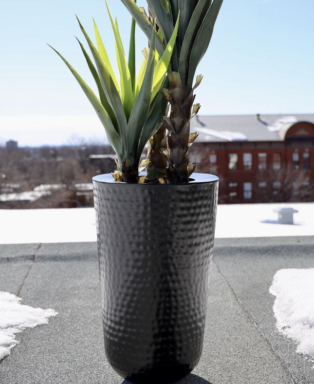 Mesa - Black Brass Planter (Multiple Sizes)