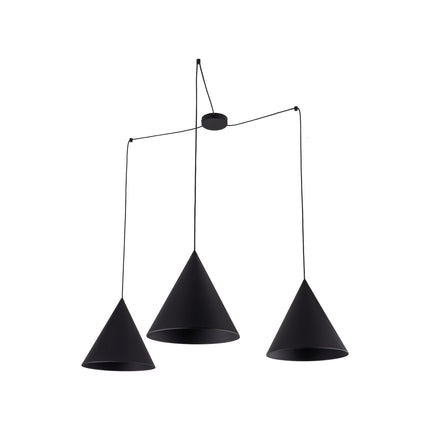 CONO Black Modern Minimalist  Suspension Light 3